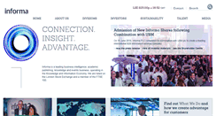 Desktop Screenshot of informa.com