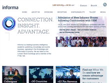 Tablet Screenshot of informa.com